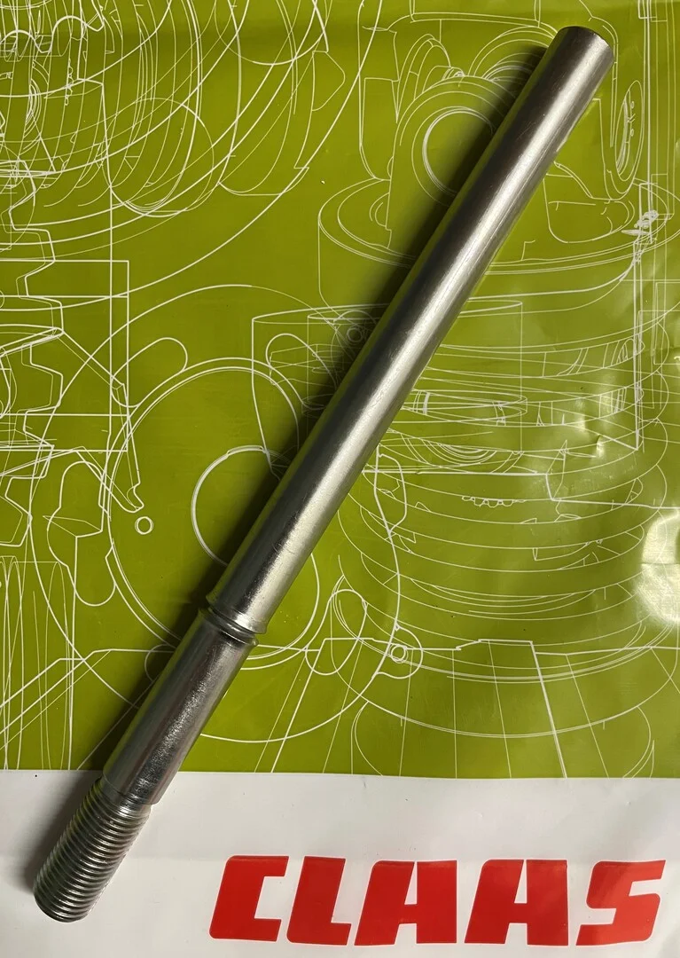 Dedo retráctil original CLAAS para sinfín de cosechadora en oferta. Recambio oficial de alta durabilidad para el sistema de alimentación de cabezales de corte.