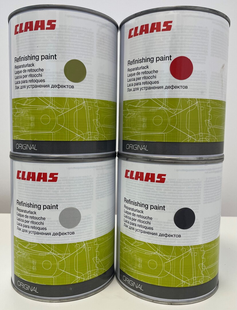 Oferta pintura en lata CLAAS 1kg original - Recambio agrícola con descuento España