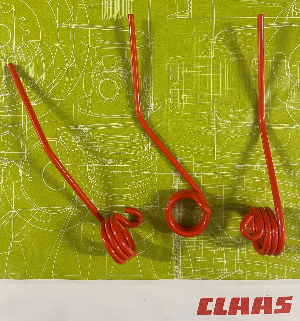 Púa elástica original de la marca CLAAS para cosechadoras MEDION y DOMINATOR en oferta. Recambio oficial de alta resistencia para el sistema de alimentación y recolección.